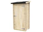 Alce Arturo 94×64 – Holz-Gerätehaus – Mit Pultdach – 94x64x188 cm – Bild 4
