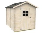 Alce Gaeta 178×218 – Gerätehaus aus Holz – Mit Frontfenster – Gaeta 178x218x205 cm – Bild 4