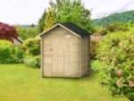 Alce Marcella 146×130 – Gerätehaus aus Holz – Mit Satteldach – 146x130x185 cm