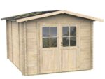 Alce Opera 254×276 – Gerätehaus aus Holz – Mit Fenstern und Doppelflügeltür – 254x276x218 cm – Bild 4