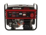 AMA QF6000 3PH – Benzin-Stromerzeuger mit AVR-Regelung und Elektrostarter 6.5 kW – Dauerleistung 6 kW – 400V