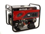 AMA QF6000E – Benzin-Stromerzeuger mit AVR-Regelung und Elektrostarter 6.5 kW – Dauerleistung 6 kW – 230V