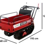 Ausziehbare Raupentransporter Ranger M570 H – Tragkraft 500 kg