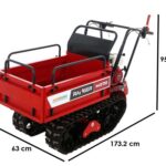 Auziehbarer Raupendumper Ranger M370-E – Honda Motor GX160