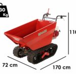 Benassi M503DH – Raupendumper – Hydraulischer Kippmuldenaufsatz – Tragfähigkeit 550 kg
