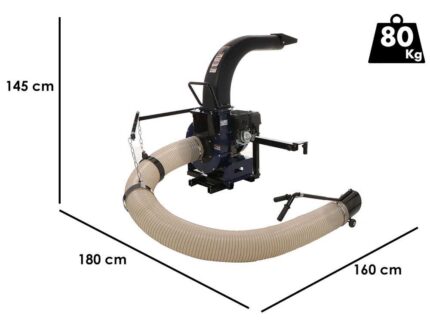 Benzin-Laubsauger BullMach Filla R – Rato-Motor 7 PS