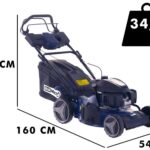 Benzin- Rasenmäher mit Radantrieb BullMach ACHILLE – 51 H – 4 in 1 – Motor Honda GCVx200