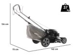 Benzin-Rasenmäher mit Radantrieb CastelGarden XS 55 S – 4 in 1 – 53 cm Schnittbreite