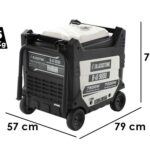 BlackStone B-iG 9000 – Inverter Stromerzeuger 7.5 kW – 230V – leise – mit Rädern