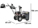 BlackStone B-ST 61 LW – Benzin-Schneefräse – Loncin H200