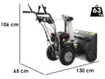 BlackStone B-ST 61 LWE – Benzin-Schneefräse – Loncin H200