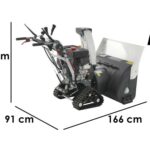 BlackStone B-ST 87 LTE – Benzin-Schneefräse – Raupenantrieb – Loncin 190F(D)S