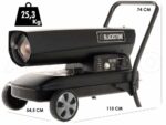 BlackStone BDH 65 KW – Diesel Heizgerät – 65 KW – mit Direktheizung