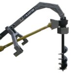 BlackStone BHD500 – Erdbohrer für Traktor – großes Getriebe aus Gusseisen – BOHRSPITZE NICHT ENTHALTEN