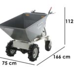BlackStone BS-CAR 500 E-D – Akku-Schubkarre – Batterie 48V/25Ah