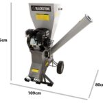 BlackStone CSB70B – Benzin Häcksler – Benzinmotor Briggs & Stratton 6.5 PS