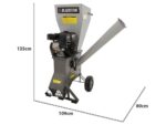 BlackStone CSB70L – Benzin Häcksler – Loncin Benzinmotor 7 PS