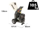 Blackstone DSP 150 BS – Häcksler – Briggs & Stratton-Benzinmotor 420 ccm