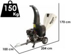 BlackStone DSP 180 L – Benzin Häcksler mit Loncin Benzinmotor 420ccm