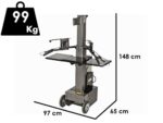 Blackstone EVL 8-55 – Elektrischer Holzspalter – Senkrecht