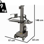 Blackstone EVL 8-55 – Elektrischer Holzspalter – Senkrecht