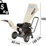 BlackStone GBK 600 – Benzin Häcksler , Benzin Motor 7 PS