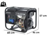 Blackstone OFB 4000 D – Diesel-Stromerzeuger mit AVR-Regelung 3.1 kW – Dauerleistung 2.8 kW – 230V
