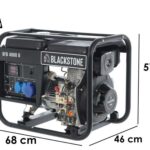 Blackstone OFB 4000 D – Diesel-Stromerzeuger mit AVR-Regelung 3.1 kW – Dauerleistung 2.8 kW – 230V