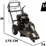 BlackStone SG 420 L – Baumstumpffräse – Loncin-Motor 420ccm – Schneidegerät mit 8 Wolframkarbidhämmern