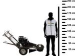 BlackStone SG 420 L ES PRO – Baumstumpffräse – Loncin-Motor 420ccm – Schneidegerät mit 8 Wolframkarbidhämmern – Bild 2