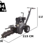 BlackStone TS 420 L – Grabenfräse – Loncin-Motor G420F