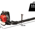 Blue Bird BBL 801 Rückentragbarer Laubbläser – 2-Takt-Motor