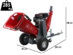 Blue Bird SHL 1500 – Benzin-Häcksler – Motor Loncin G420FD