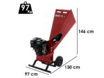 Blue Bird SHL 700 – Häcksler mit Verbrennungsmotor – Loncin Motor 6.5 PS