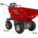 Blue Bird WB 500E – Akku-Schubkarre – 48 V 32 Ah