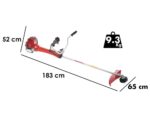 BlueBird HO 50 PRO M – 4-Takt-Benzin-Motorsense – Honda Motor GX 50