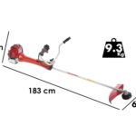 BlueBird HO 50 PRO M – 4-Takt-Benzin-Motorsense – Honda Motor GX 50