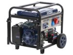 BullMach AMBRA 13800 E-3 – Benzin-Stromerzeuger auf Rädern mit AVR Max. Leistung 10 kW – 9 kW PRP – 400V + ATS
