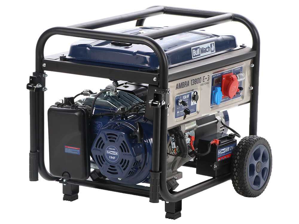 bullmach-ambra-13800-e-3-benzin-stromerzeuger-auf-rdern-mit-avr-max-leistung-10-kw-9-kw-prp-400v-ats-stromerzeuger-bullmach-ambra-13800-e-3-46367_16_1708611299_IMG_65d756e3229e2-2.jpg BullMach AMBRA 13800 E-3 – Benzin-Stromerzeuger auf Rädern mit AVR Max. Leistung 10 kW – 9 kW PRP – 400V + ATS – Bild 1