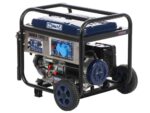 BullMach AMBRA 13800 E – Benzin-Stromerzeuger auf Rädern 10-kW-AVR – mit ATS-Schalttafel – 230V – Bild 2