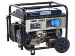 BullMach AMBRA 13800 E – Benzin-Stromerzeuger auf Rädern 10-kW-AVR – mit ATS-Schalttafel – 230V – Bild 4