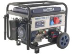 BullMach AMBRA 9500 E-3 – Benzin-Stromerzeuger auf Rädern mit AVR-System 7.5 kW – Dauerleistung 7 kW – 400V + ATS – Bild 4