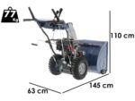 BullMach BM-61 LW – Benzin-Schneefräse – Loncin H200