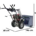 BullMach BM-66 LWE – Benzin-Schneefräse – Loncin G210F(D)S
