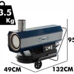 BullMach BM-IDH 80 – Diesel-Heizkanone – 80kW – indirekte Verbrennung