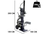 BullMach BM-LS-BS 22 V -Benzin-Holzspalter – senkrecht – B&S XR1450 Motor