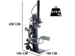 BullMach BM-LS-ET-T 22 V – Traktor-Holzspalter – Dreiphasig – 22 Tonnen