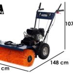 BullMach BM-SS 80 WEL – Benzin-Kehrmaschine mit Elektrostarter – Mehrzweckgerät
