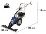 BullMach Chimera 300 – Mehrzweckgerät Balkenmäher – Loncin G200F