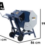 BullMach ENIO 5200 – Wippsäge-Kreissäge – Kreissäge mit Gestell – 230V